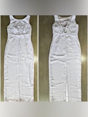 Anthropologie Watters & Watters Gown Maxi Dress 10 Bow